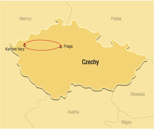 Mapka wycieczek objazdowych